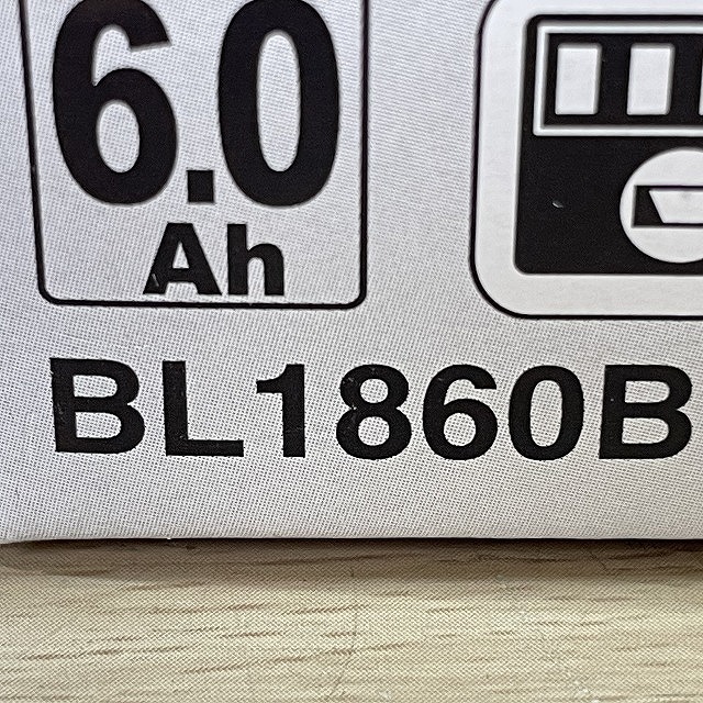 リチウムイオンバッテリー BL1860B