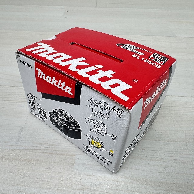 18Vリチウムイオンバッテリー BL1860B